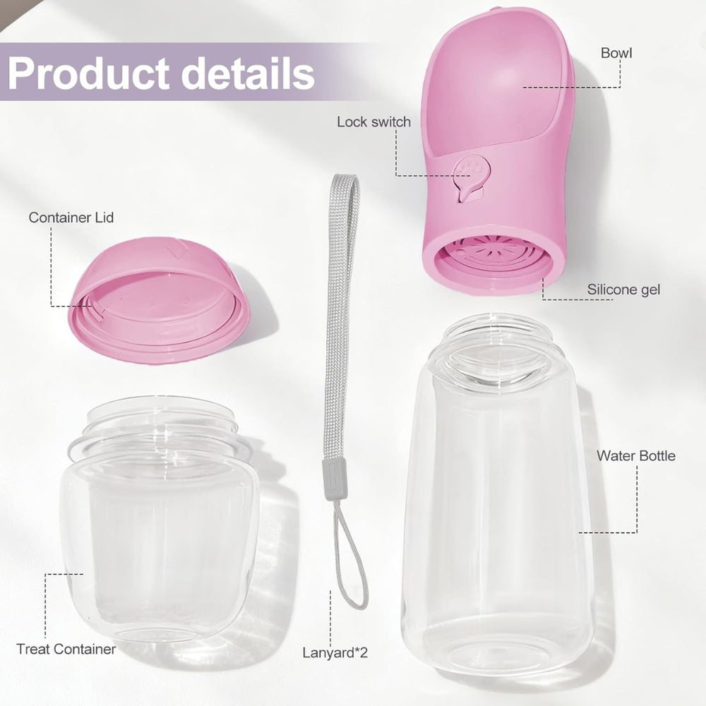 2-in-1 Water & Snack Bottle