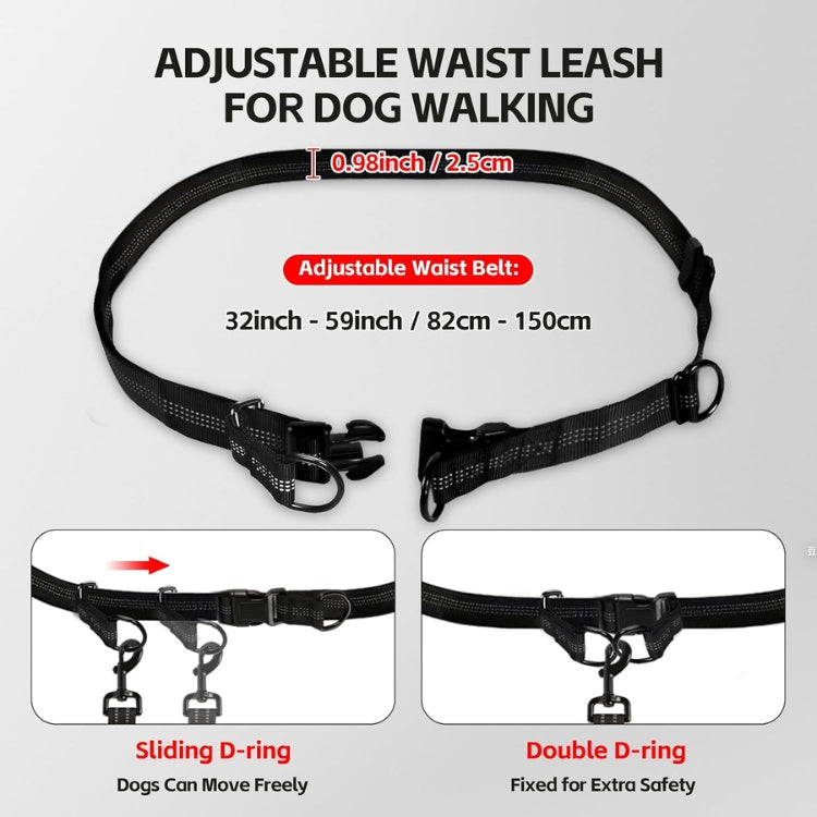 Hands-Free Waist Leash