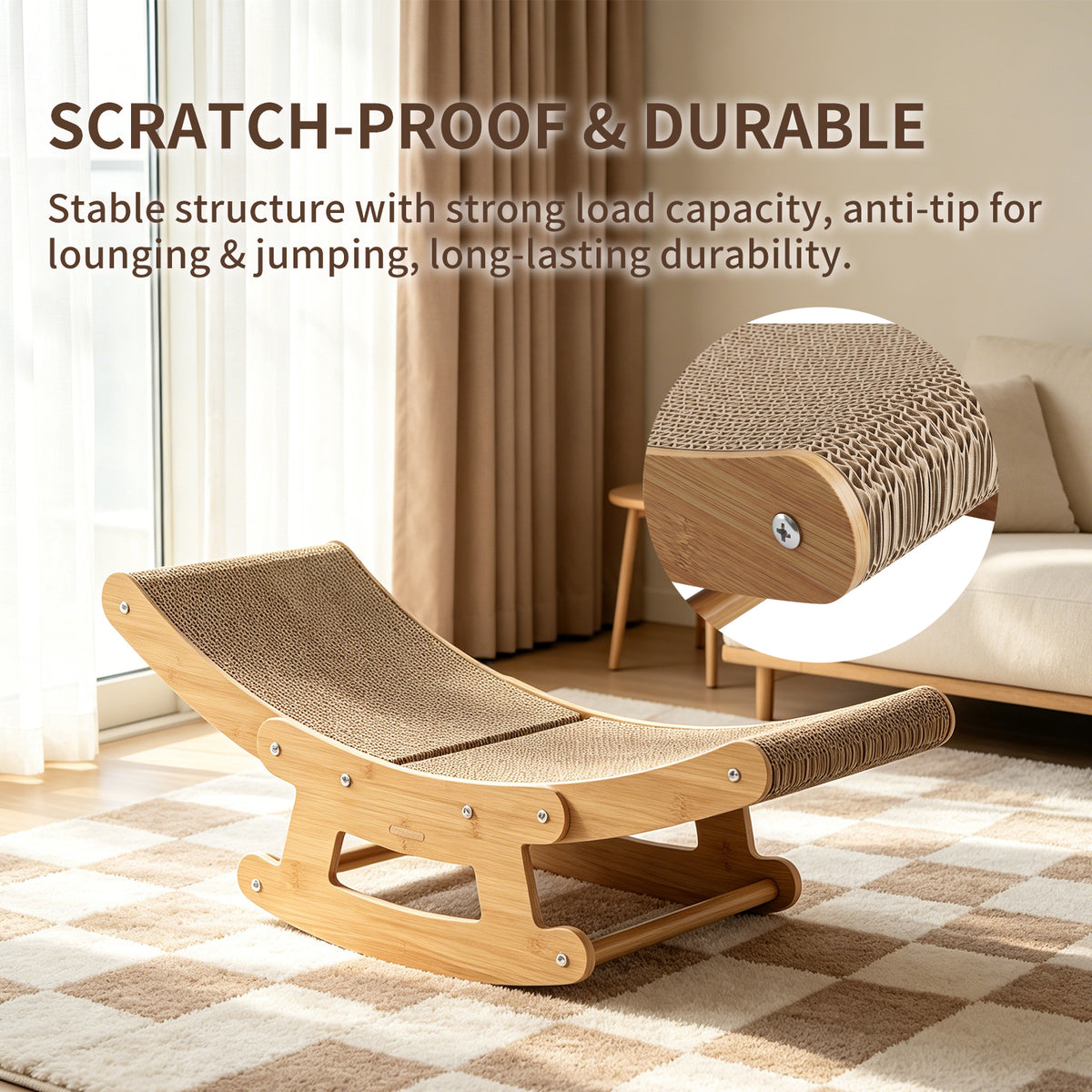 Rocking Cat Scratcher Lounge