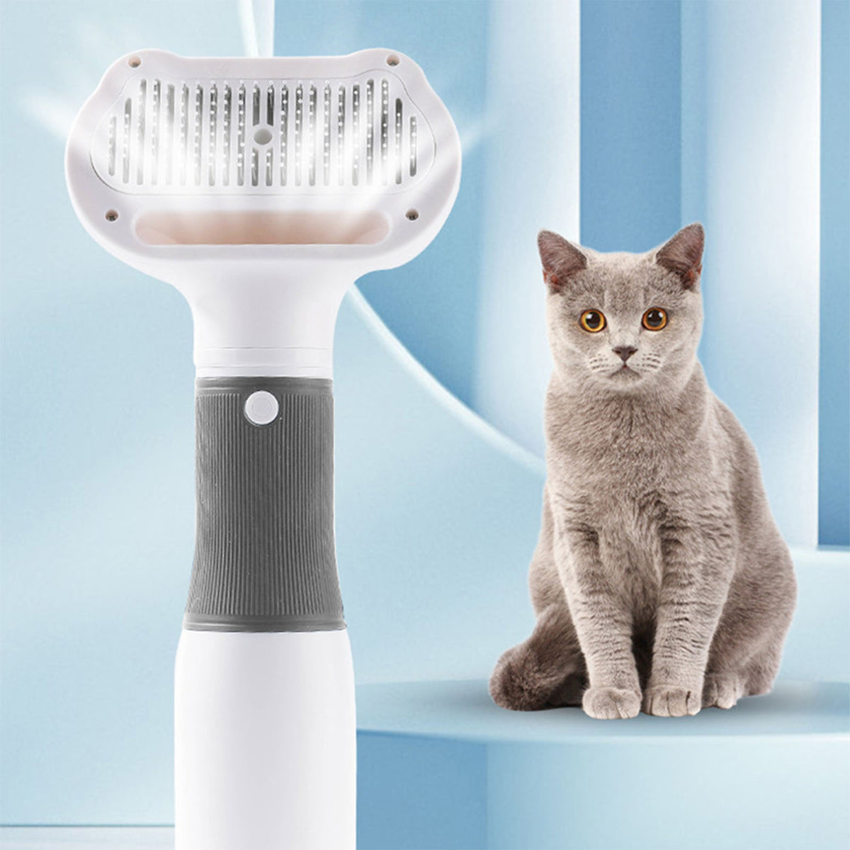 3-in-1 Grooming Dryer Brush