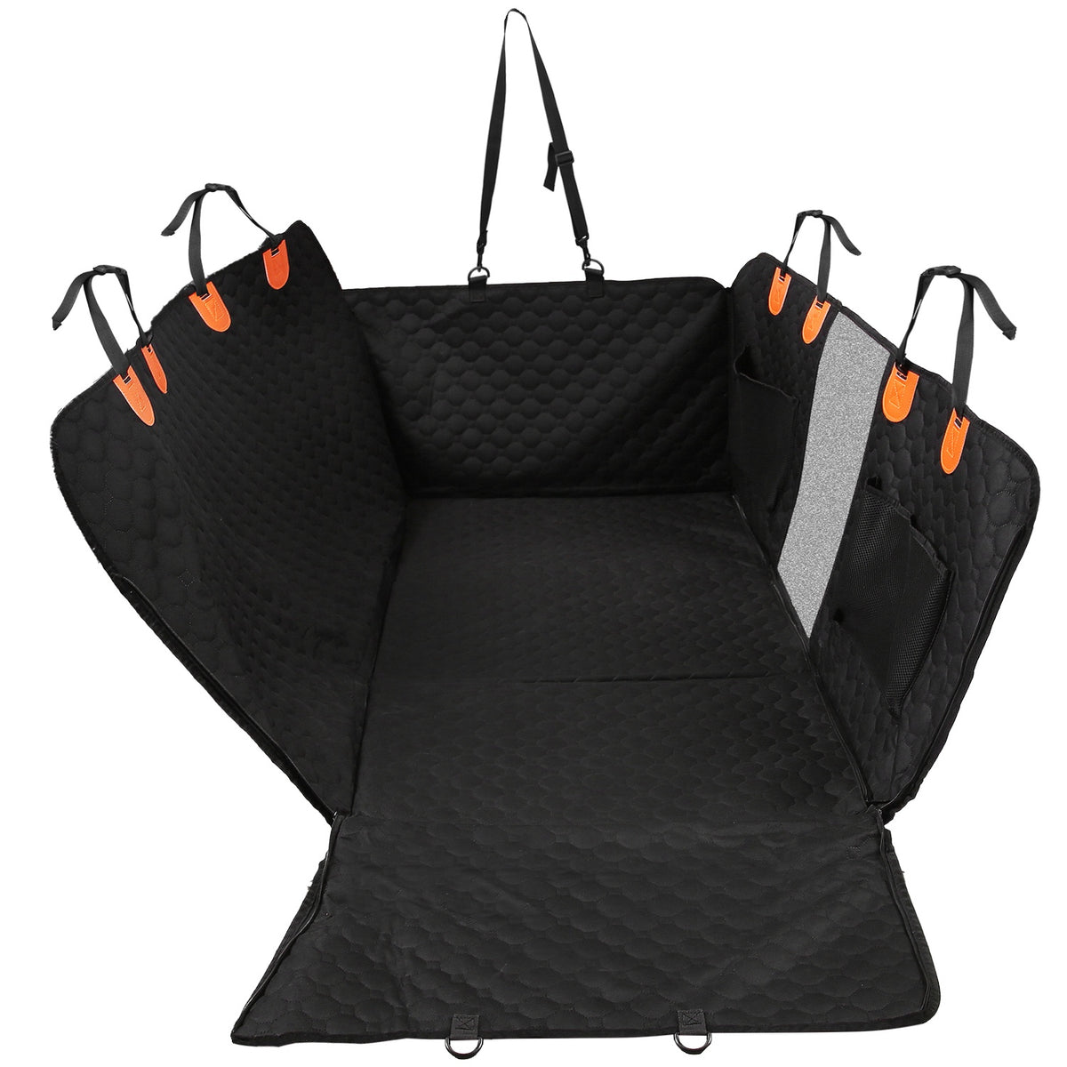 Back Seat Cover with Mesh Window