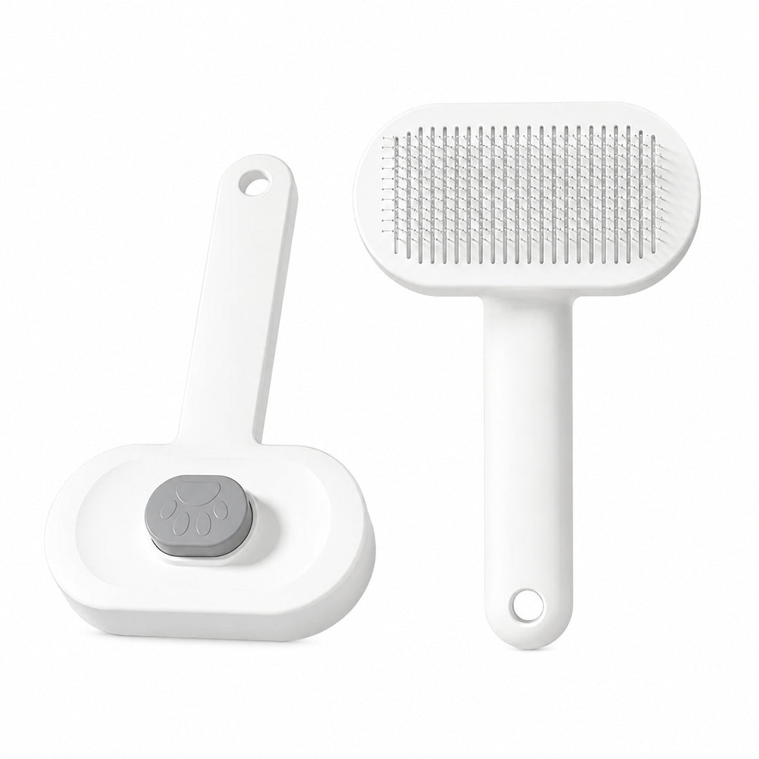 Self-Cleaning Slicker Brush