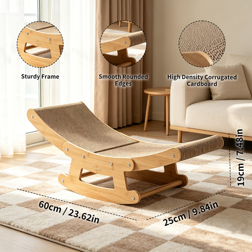 Rocking Cat Scratcher Lounge