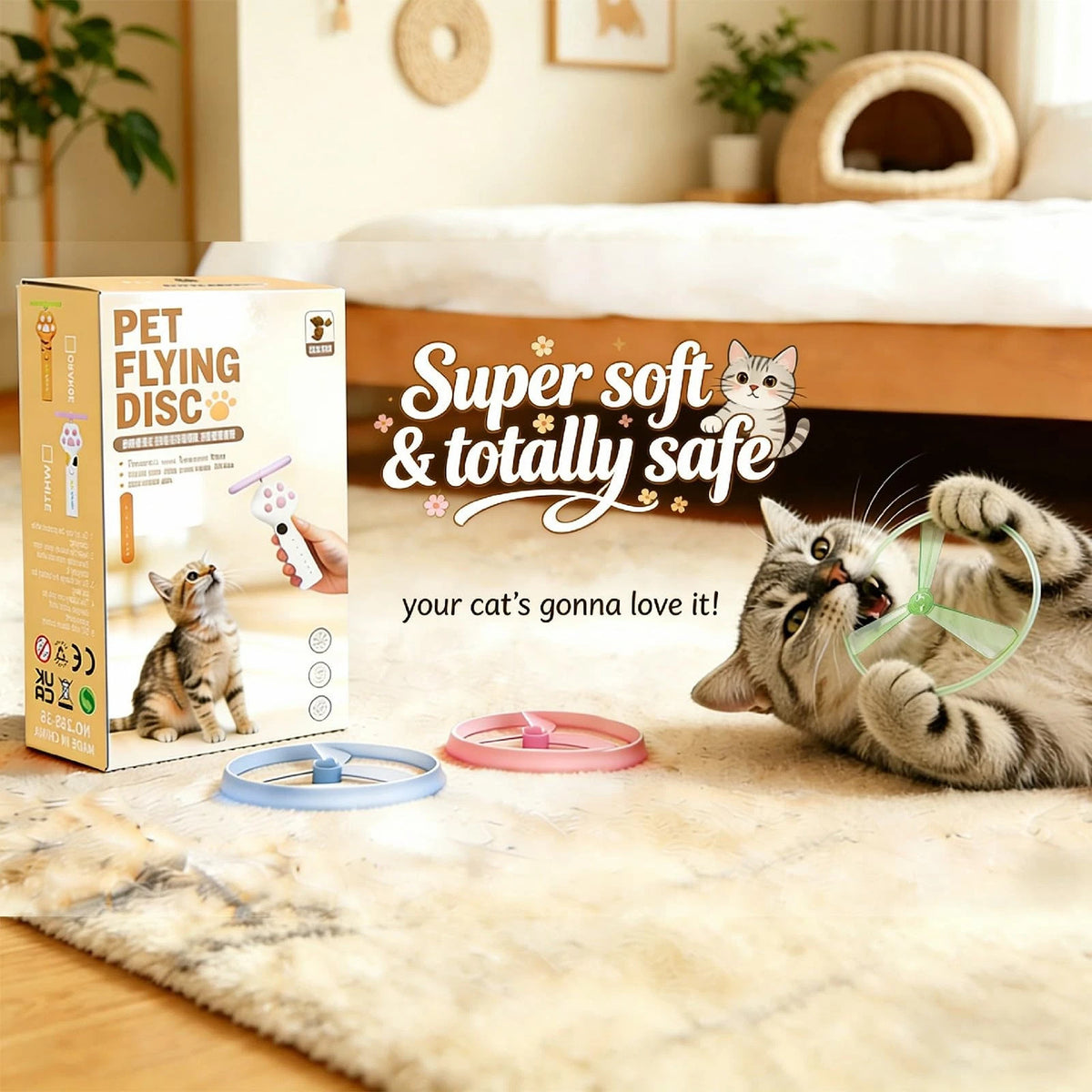 Cat Fetch Disc Launcher