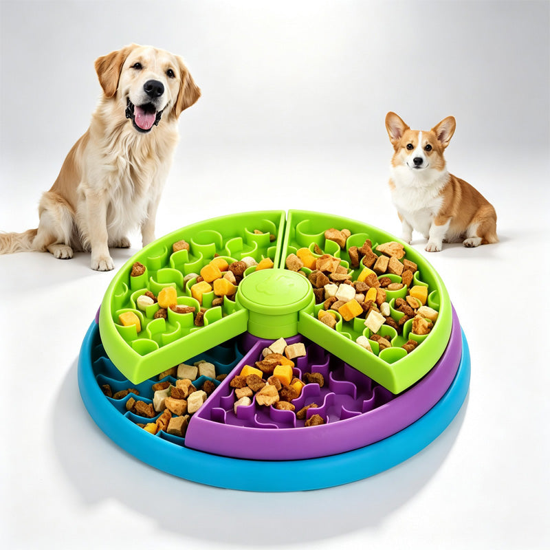Rotating Puzzle Feeder