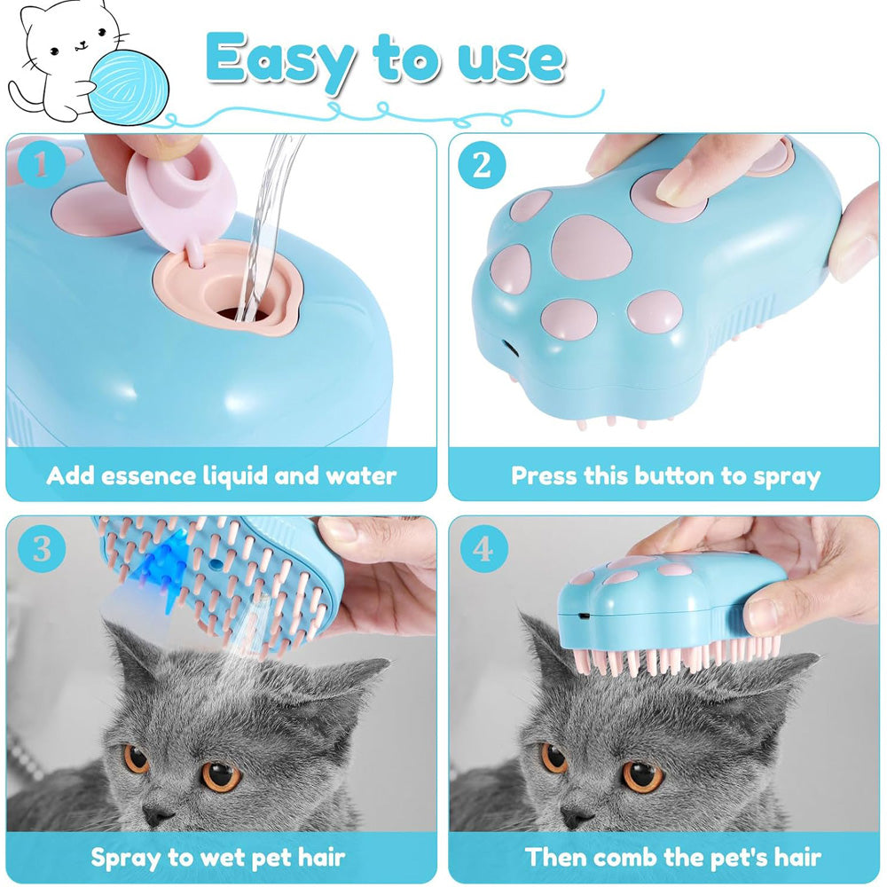 Steam Grooming Brush