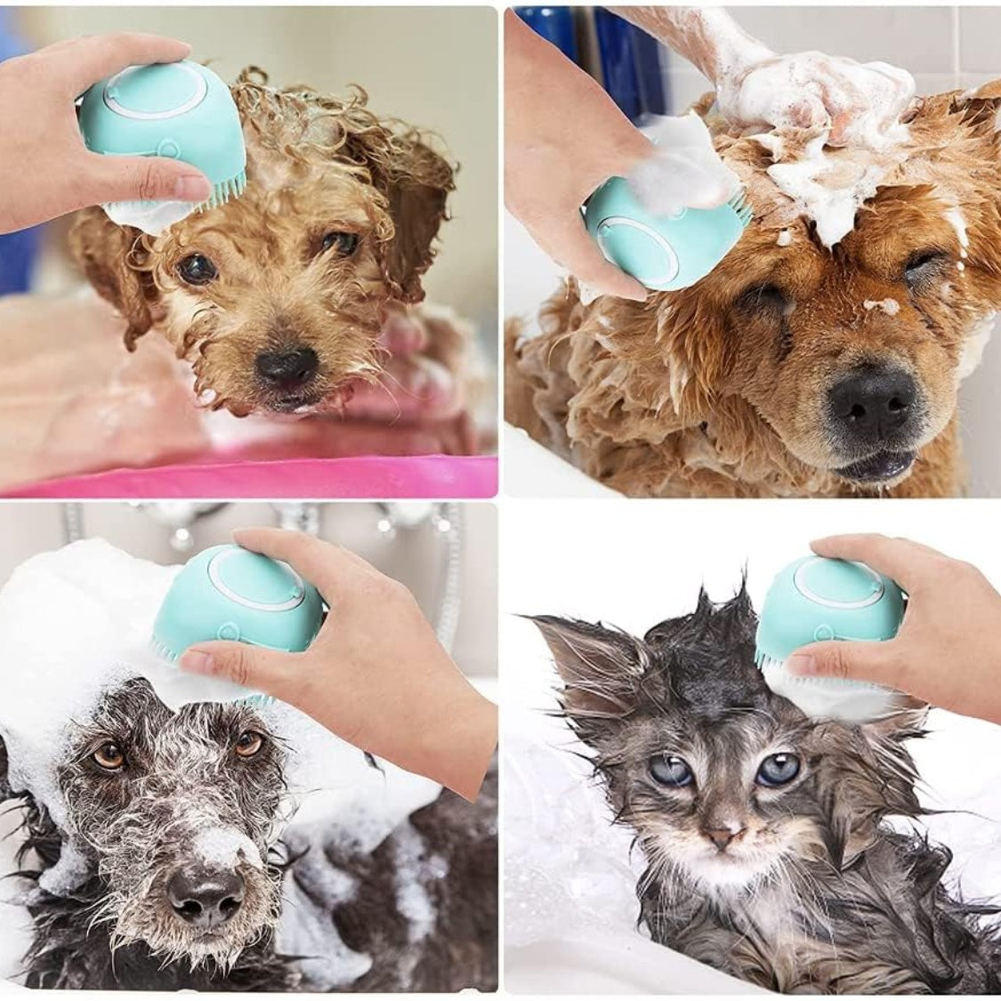 Silicone Bath Massage Brush