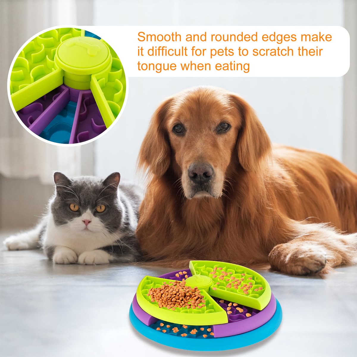 Rotating Puzzle Feeder