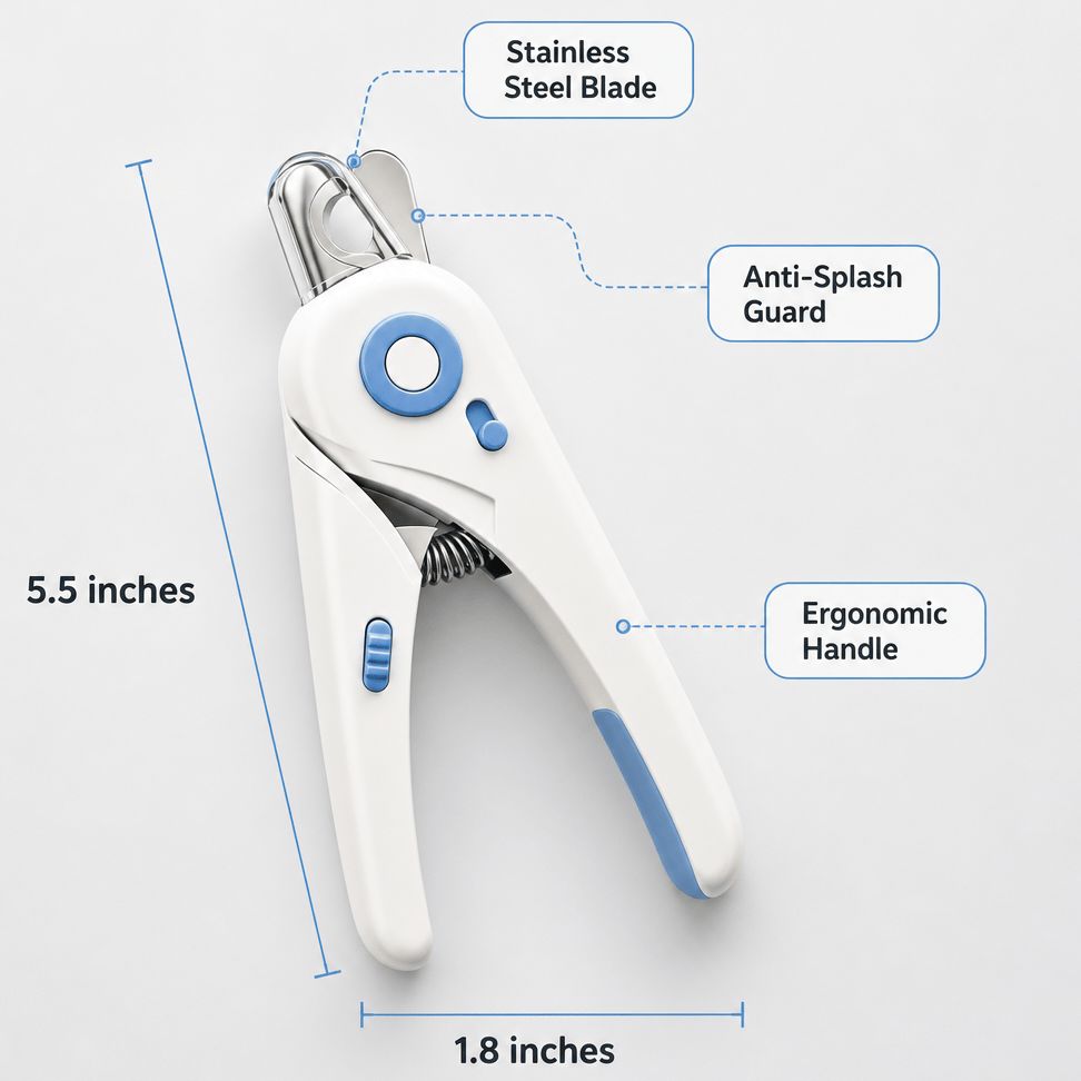Nail Clippers with Safety Guard