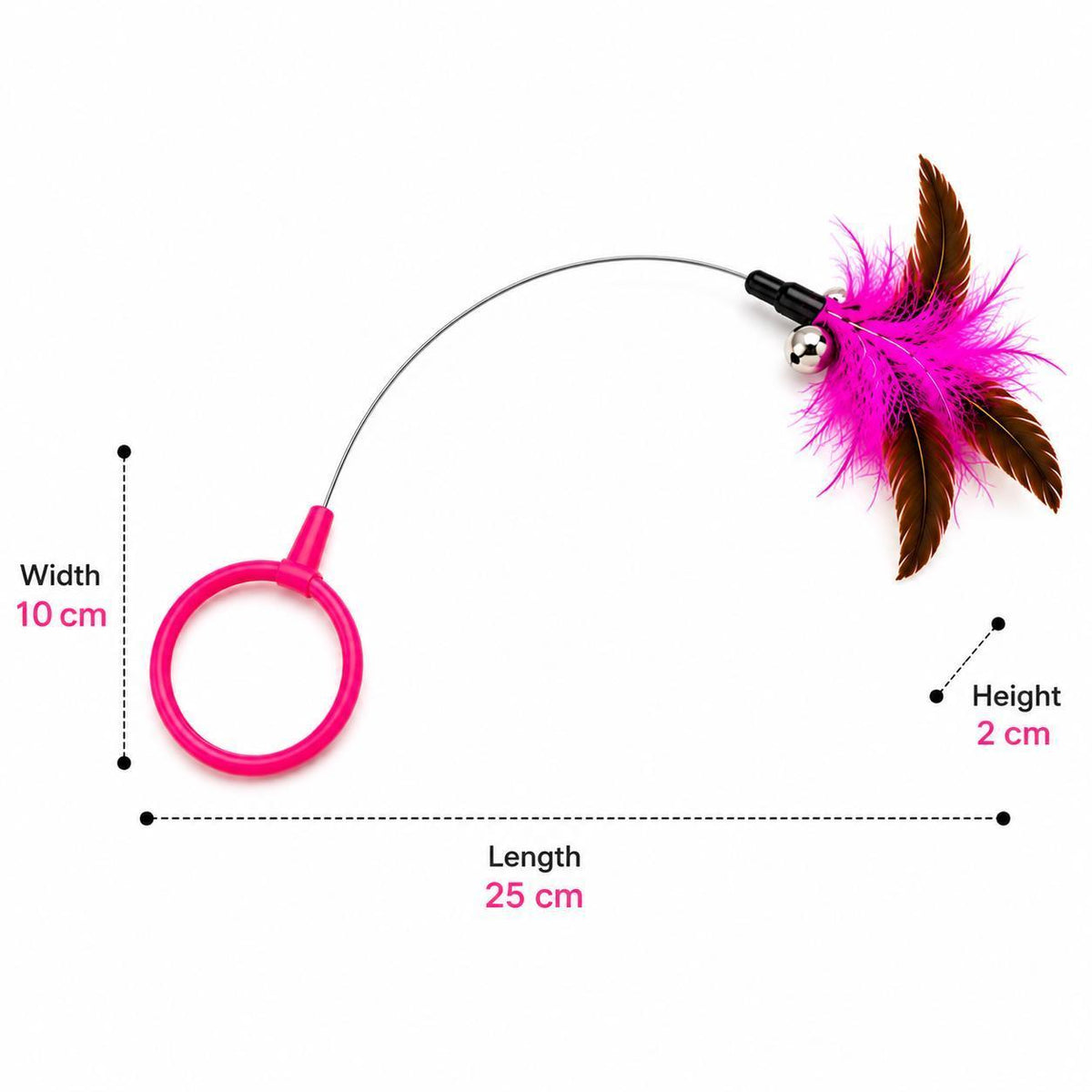 Feather Collar Cat Toy
