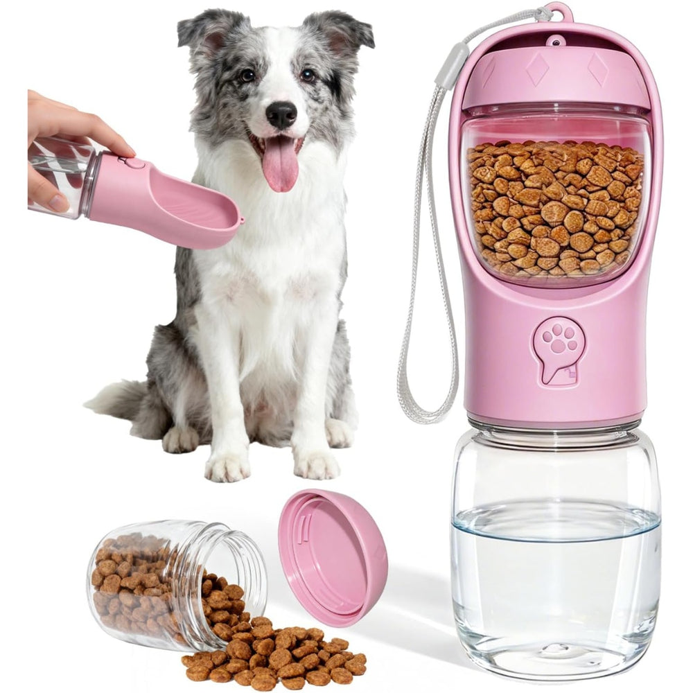 2-in-1 Water & Snack Bottle