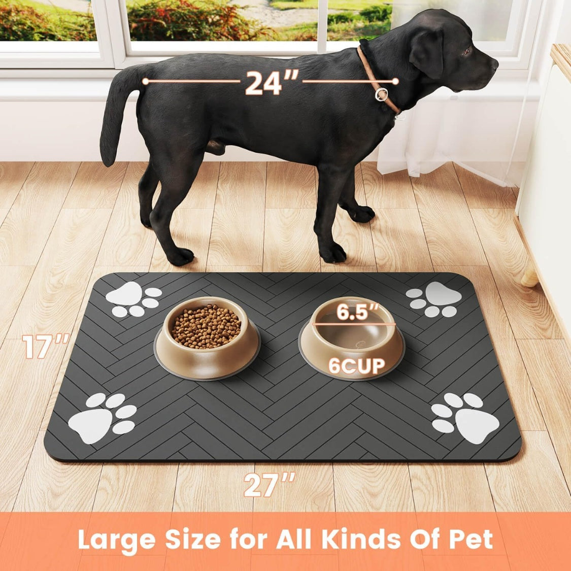 Absorbent Feeding Mat