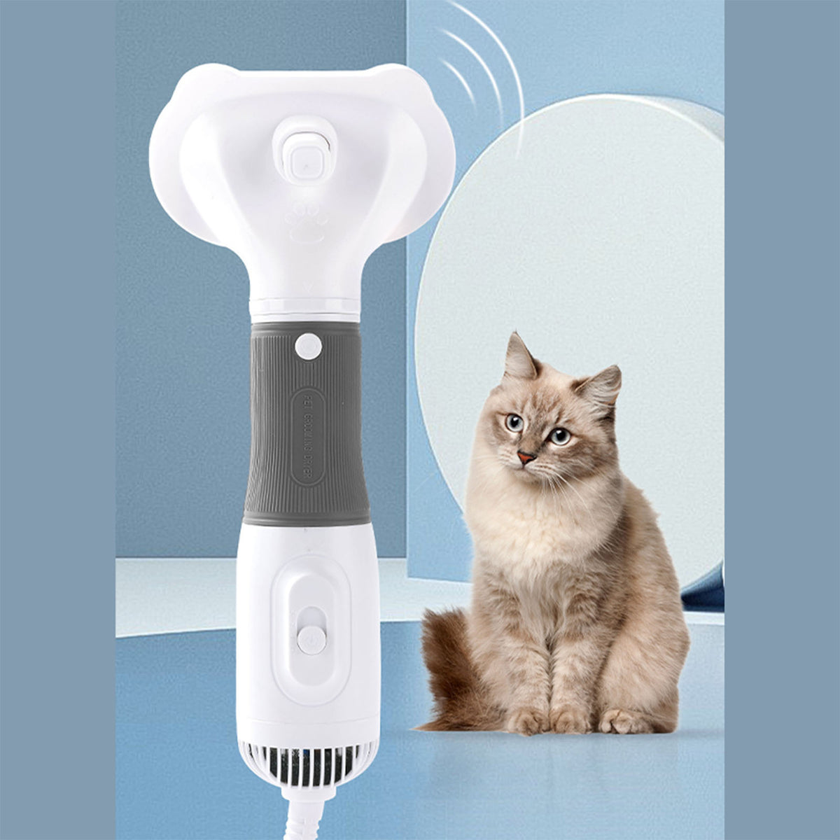 3-in-1 Grooming Dryer Brush