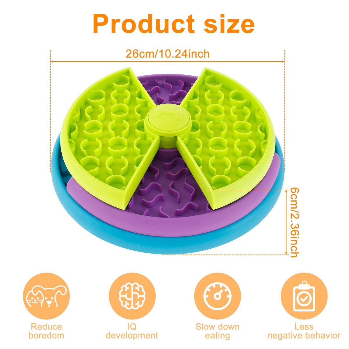 Rotating Puzzle Feeder