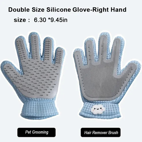 Two-Sided Grooming Glove