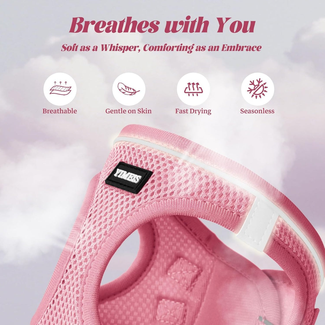 No-Pull Mesh Harness Set